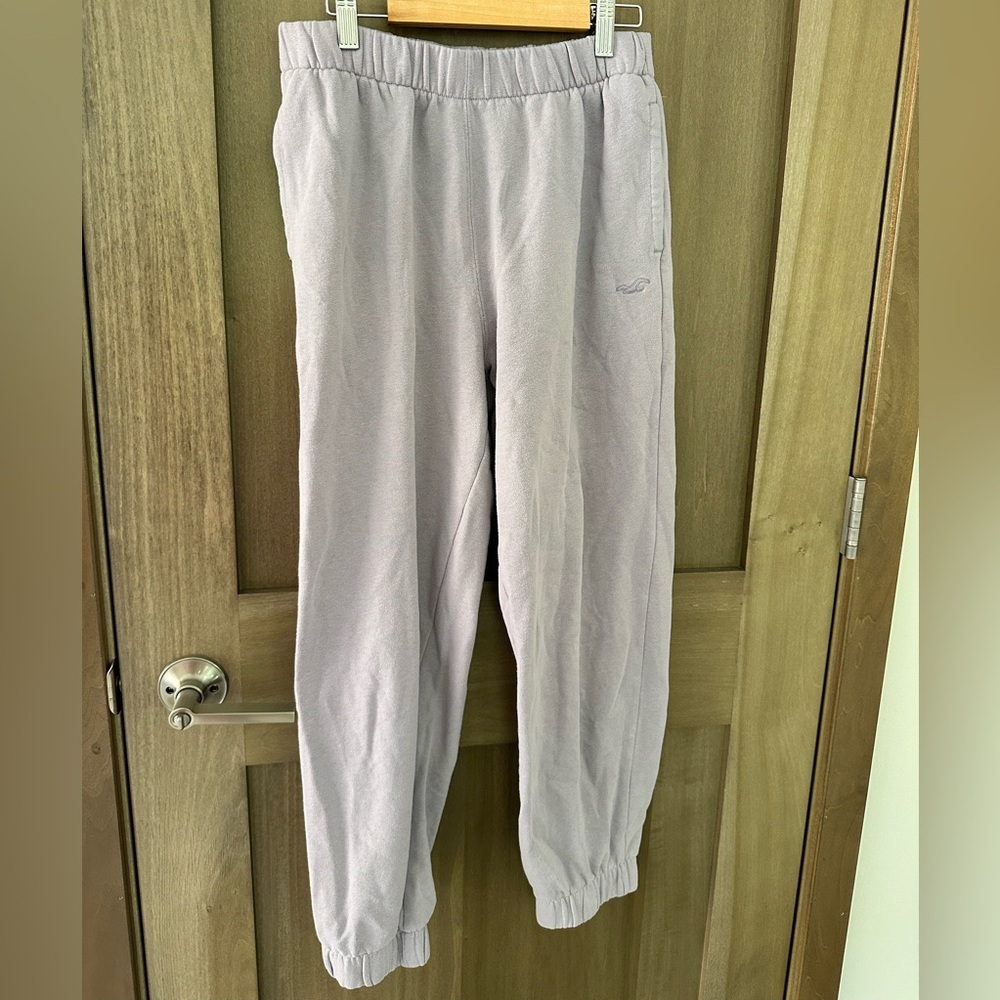 Hollister Light Purple Sweatpants